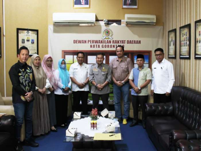 DPRD Kota Gorontalo Menerima Kunjungan DPRD Kota Lubuklinggau