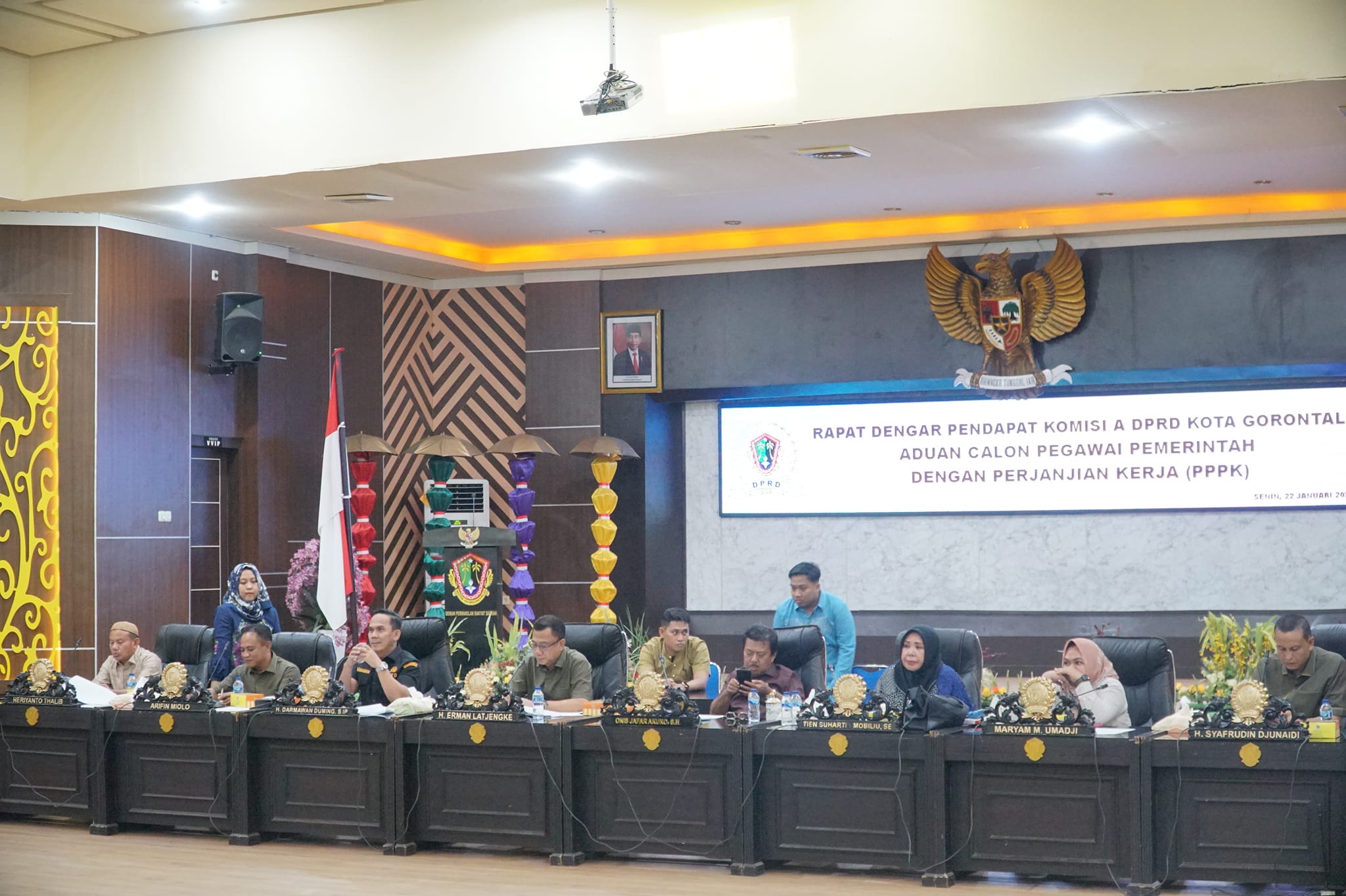 Menanggapi Aduan Pembatalan Kelulusan 7 Orang PPPK, DPRD Kota Gorontalo Gelar RDP