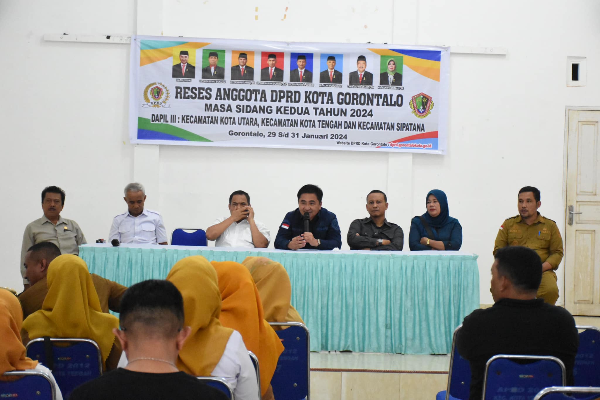 Reses Masa Sidang Kedua Dimulai, Aleg Dapil III DPRD Kota Gorontalo Tampung Aspirasi Warga SIPUTENG